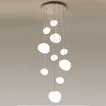 Gregg Stone Shape Glass Pendant Light - Lamp Outdoor