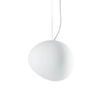 Gregg Stone Shape Glass Pendant Light - Lamp Outdoor