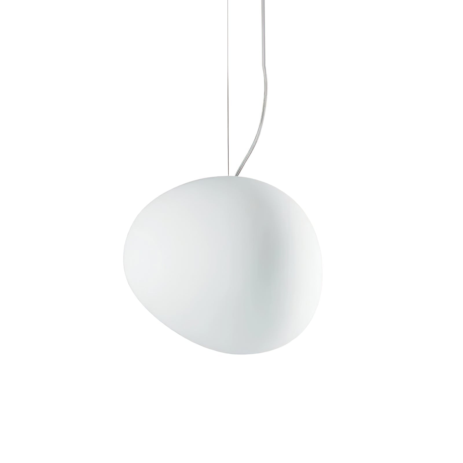 Gregg Stone Shape Glass Pendant Light - Lamp Outdoor