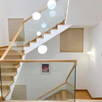Gregg Stone Shape Glass Pendant Light - Lamp Outdoor