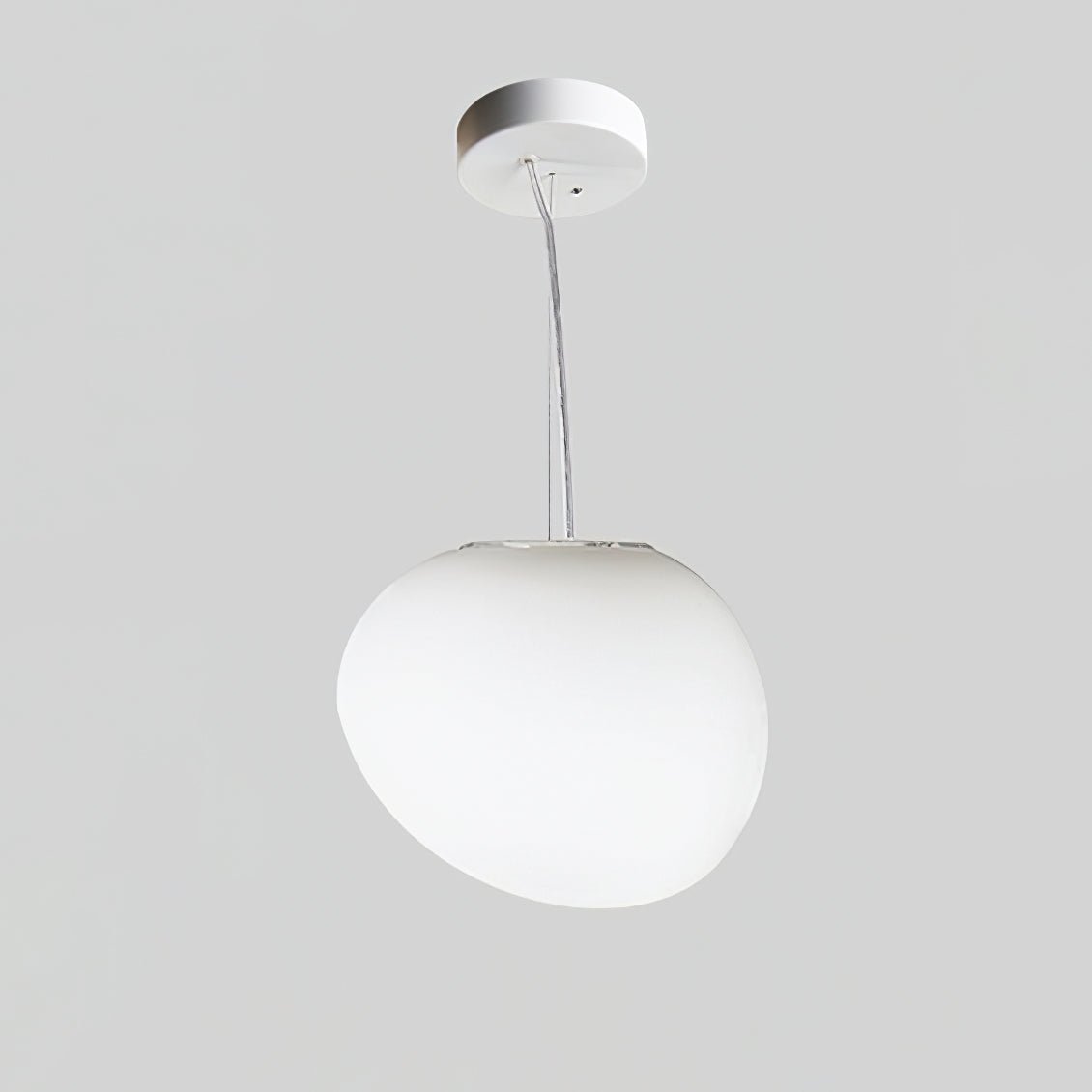 Gregg Stone Shape Glass Pendant Light - Lamp Outdoor