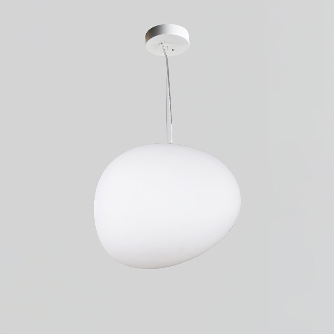 Gregg Stone Shape Glass Pendant Light - Lamp Outdoor