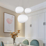 Gregg Stone Shape Glass Pendant Light - Lamp Outdoor