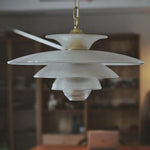Grid Glass Pendant Light - Lamp Outdoor