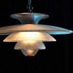 Grid Glass Pendant Light - Lamp Outdoor