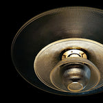 Grid Glass Pendant Light - Lamp Outdoor
