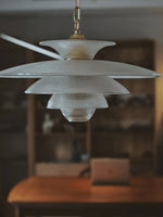 Grid Glass Pendant Light - Lamp Outdoor