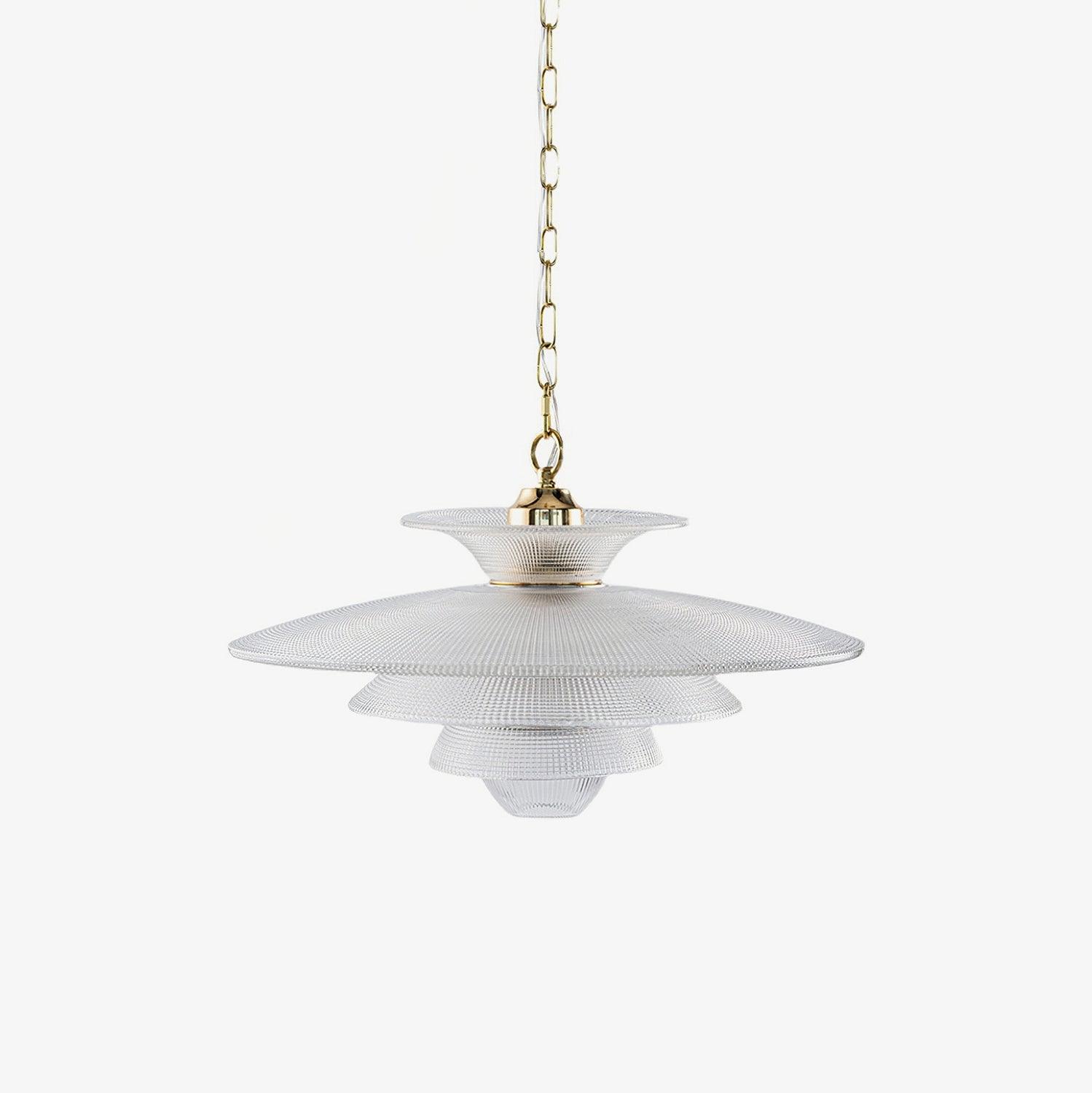 Grid Glass Pendant Light - Lamp Outdoor