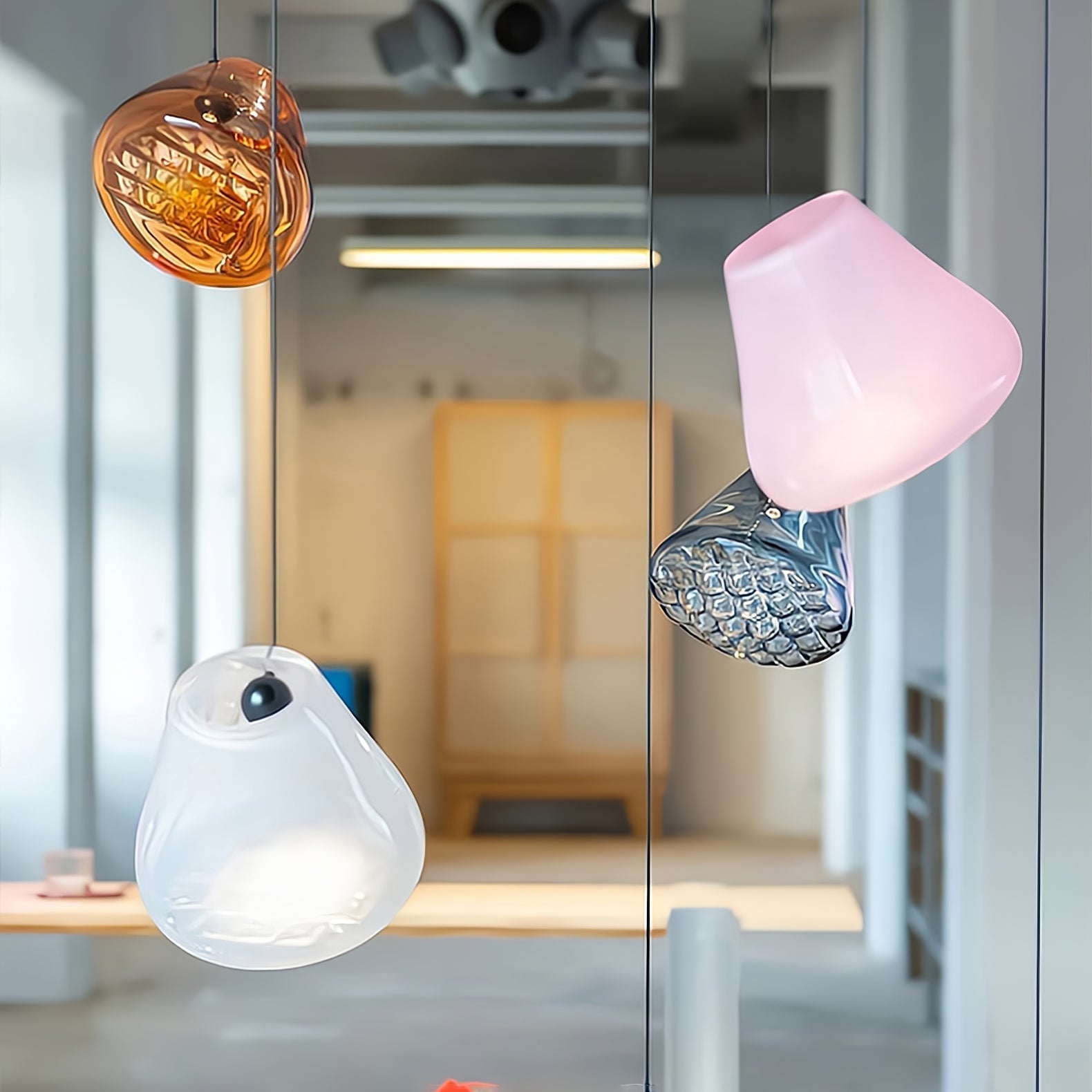 Grid Pendant Light - Lamp Outdoor