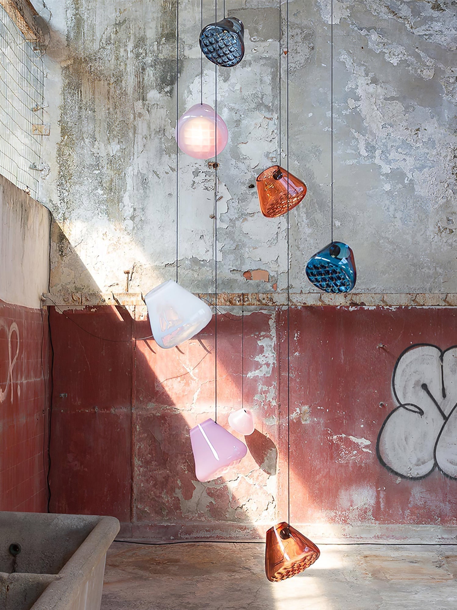 Grid Pendant Light - Lamp Outdoor