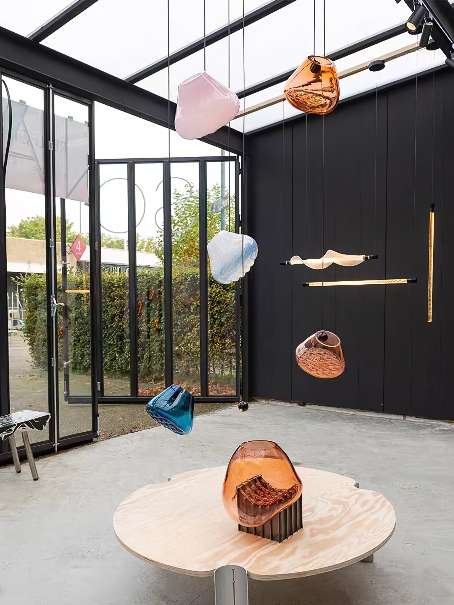 Grid Pendant Light - Lamp Outdoor