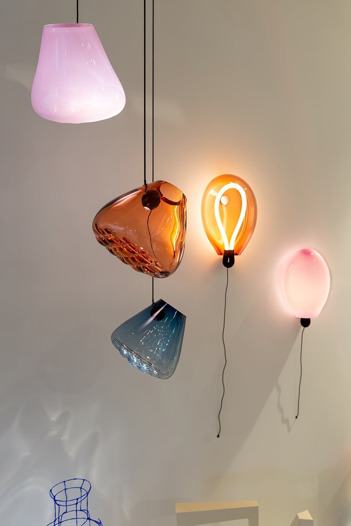 Grid Pendant Light - Lamp Outdoor
