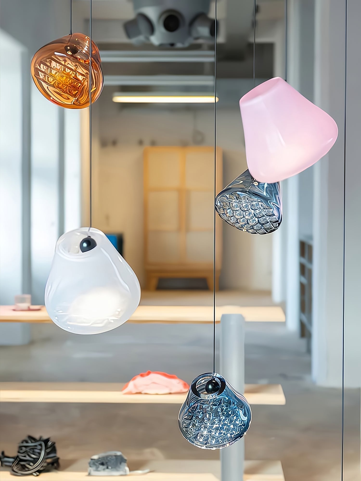 Grid Pendant Light - Lamp Outdoor