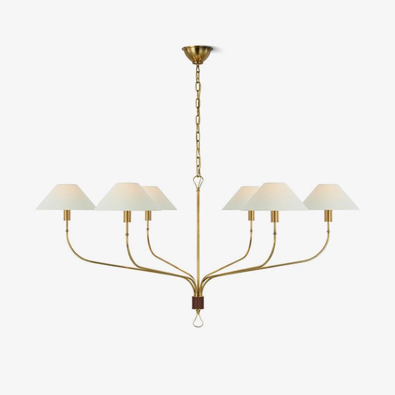 Regal Classic Brass Tail Chandelier - Lamp Outdoor