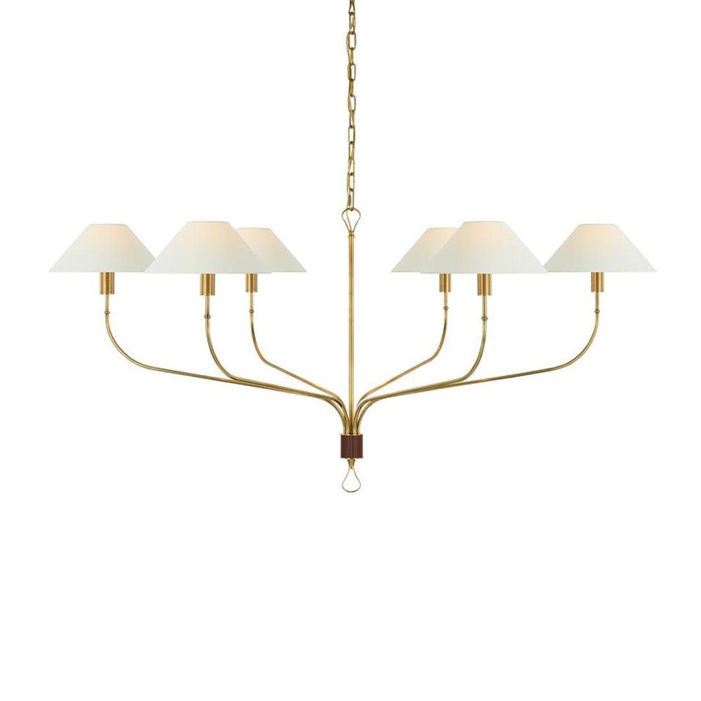 Regal Classic Brass Tail Chandelier - Lamp Outdoor