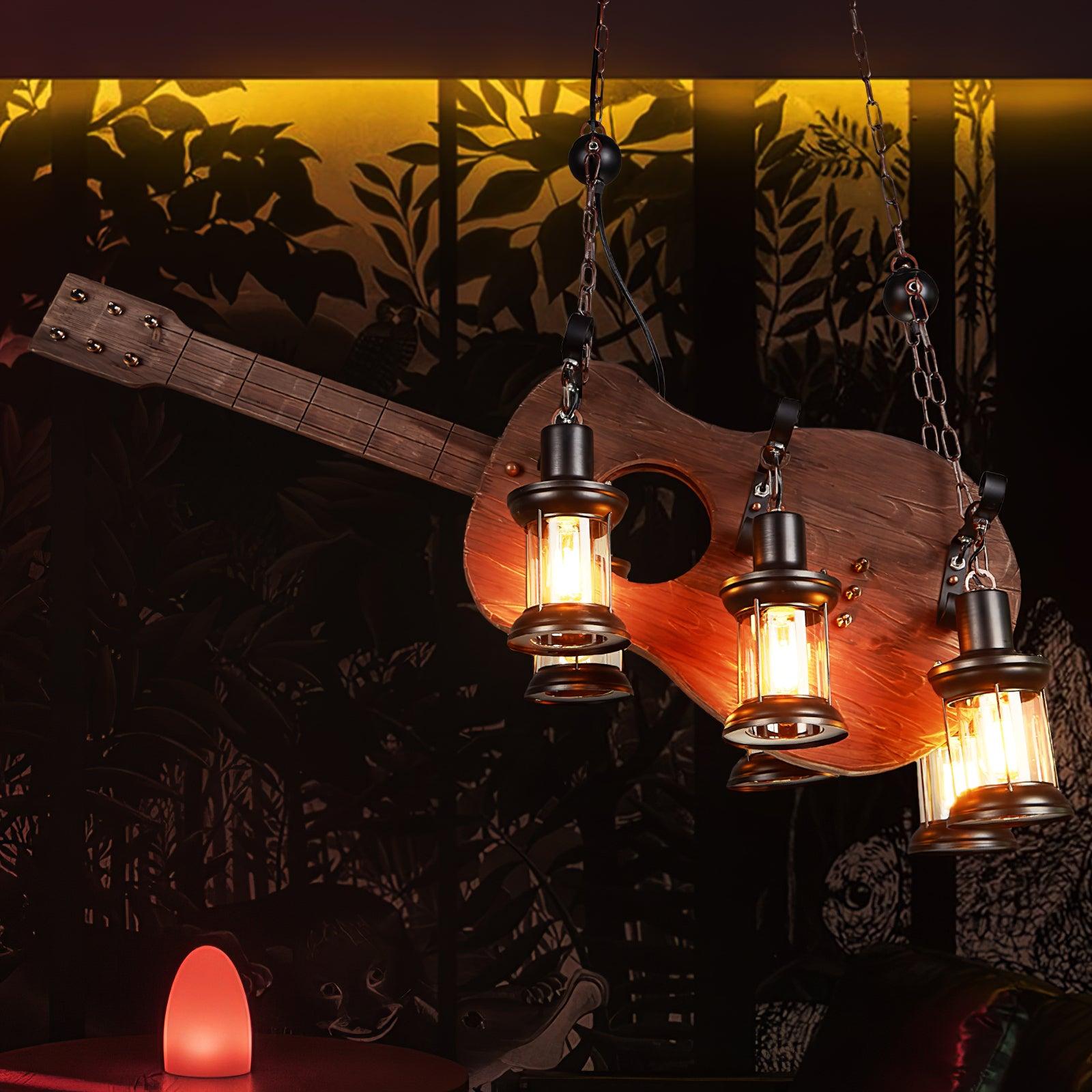 Guitar Pendant Light - Lamp Outdoor