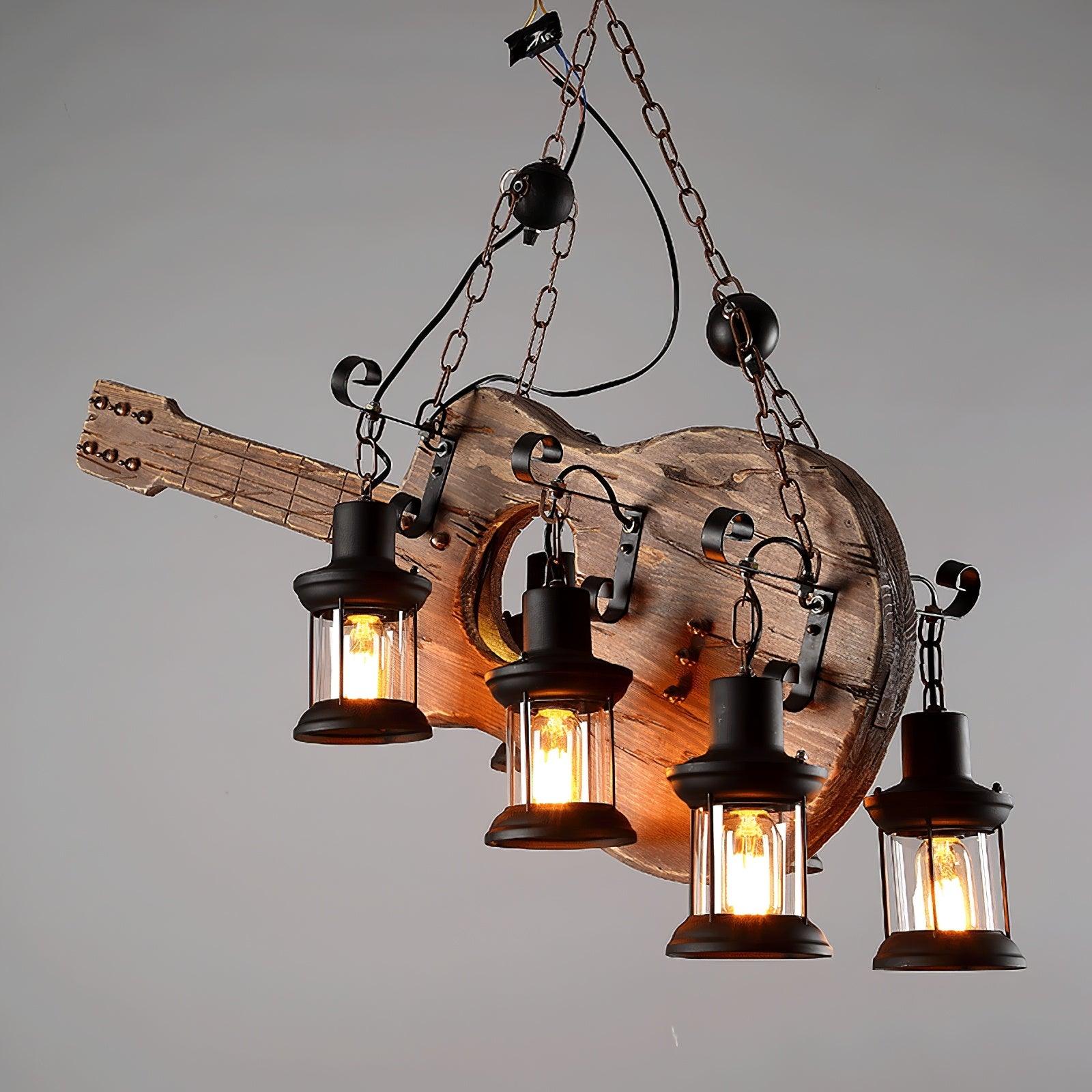 Guitar Pendant Light - Lamp Outdoor