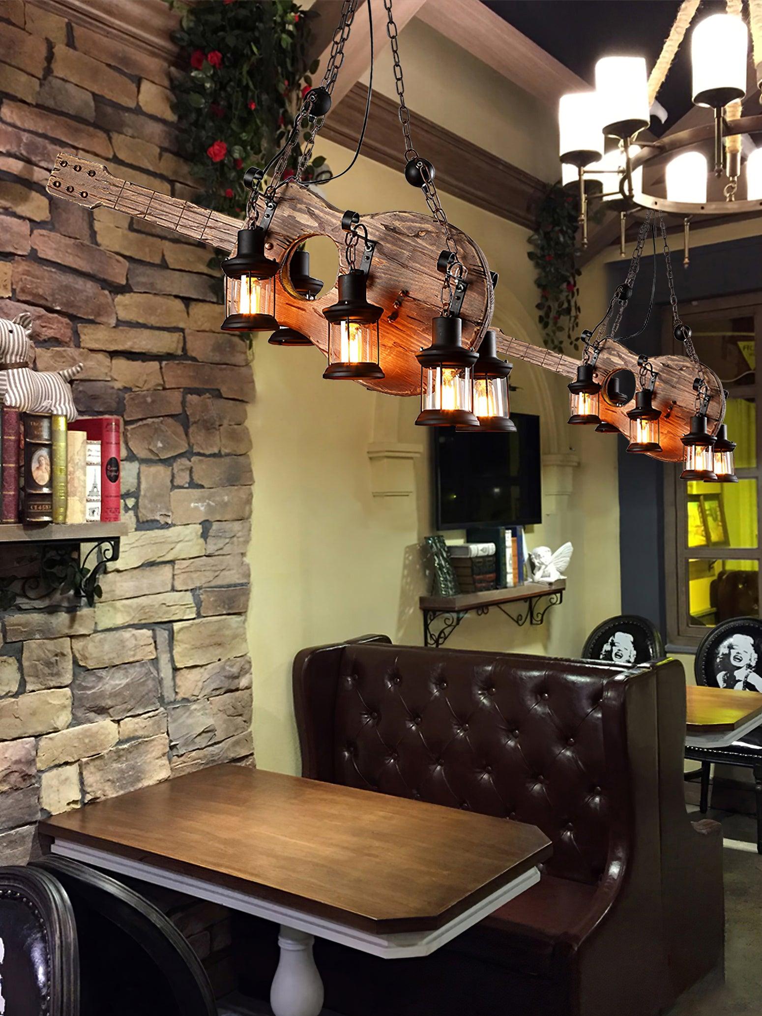 Guitar Pendant Light - Lamp Outdoor