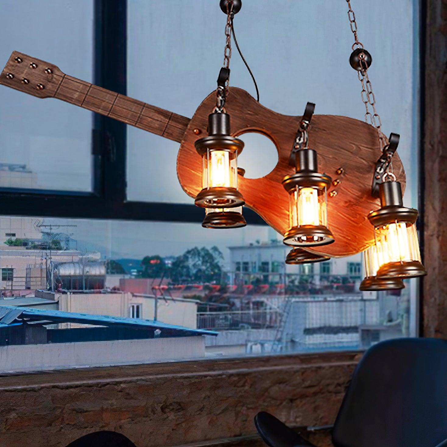 Guitar Pendant Light - Lamp Outdoor