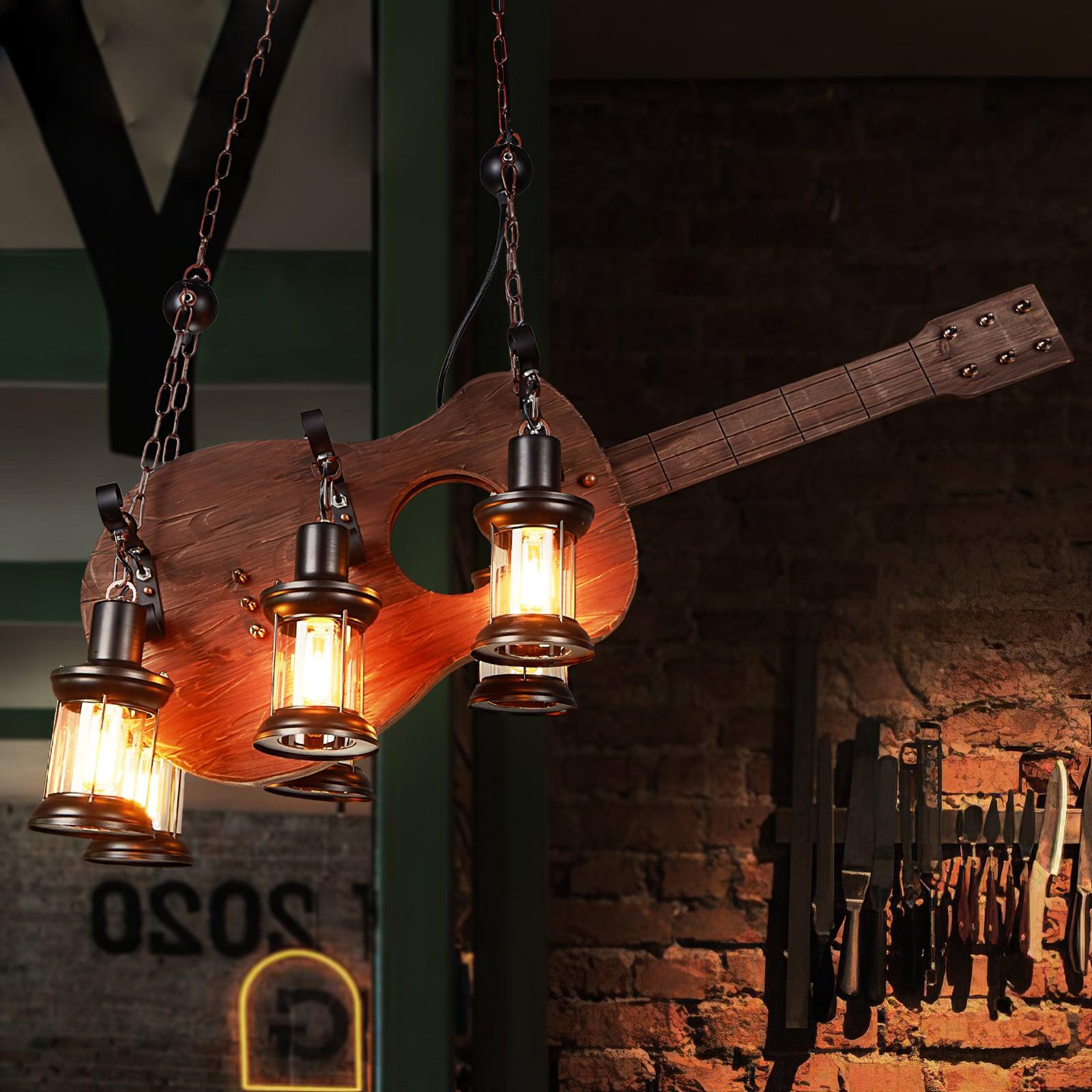 Guitar Pendant Light - Lamp Outdoor