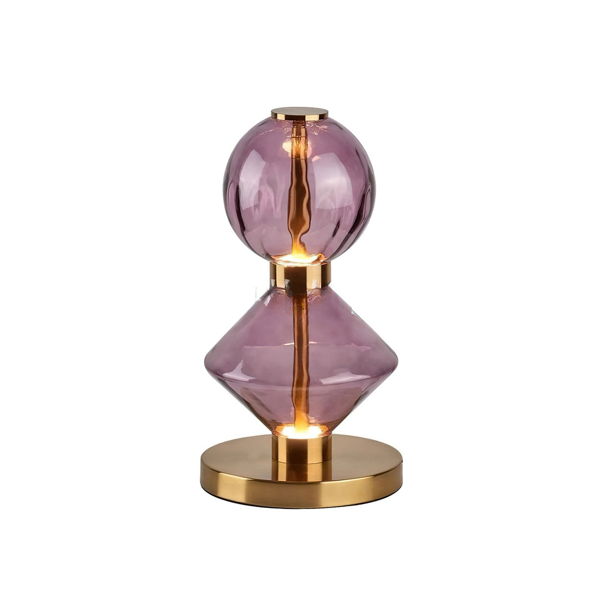 Gusto Modern Glass Table Lamp