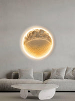 Gypsum Moon Wall Lamp - Lamp Outdoor