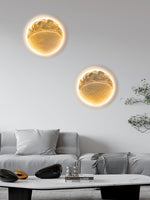 Gypsum Moon Wall Lamp - Lamp Outdoor