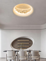 Gypsum Moon Wall Lamp - Lamp Outdoor