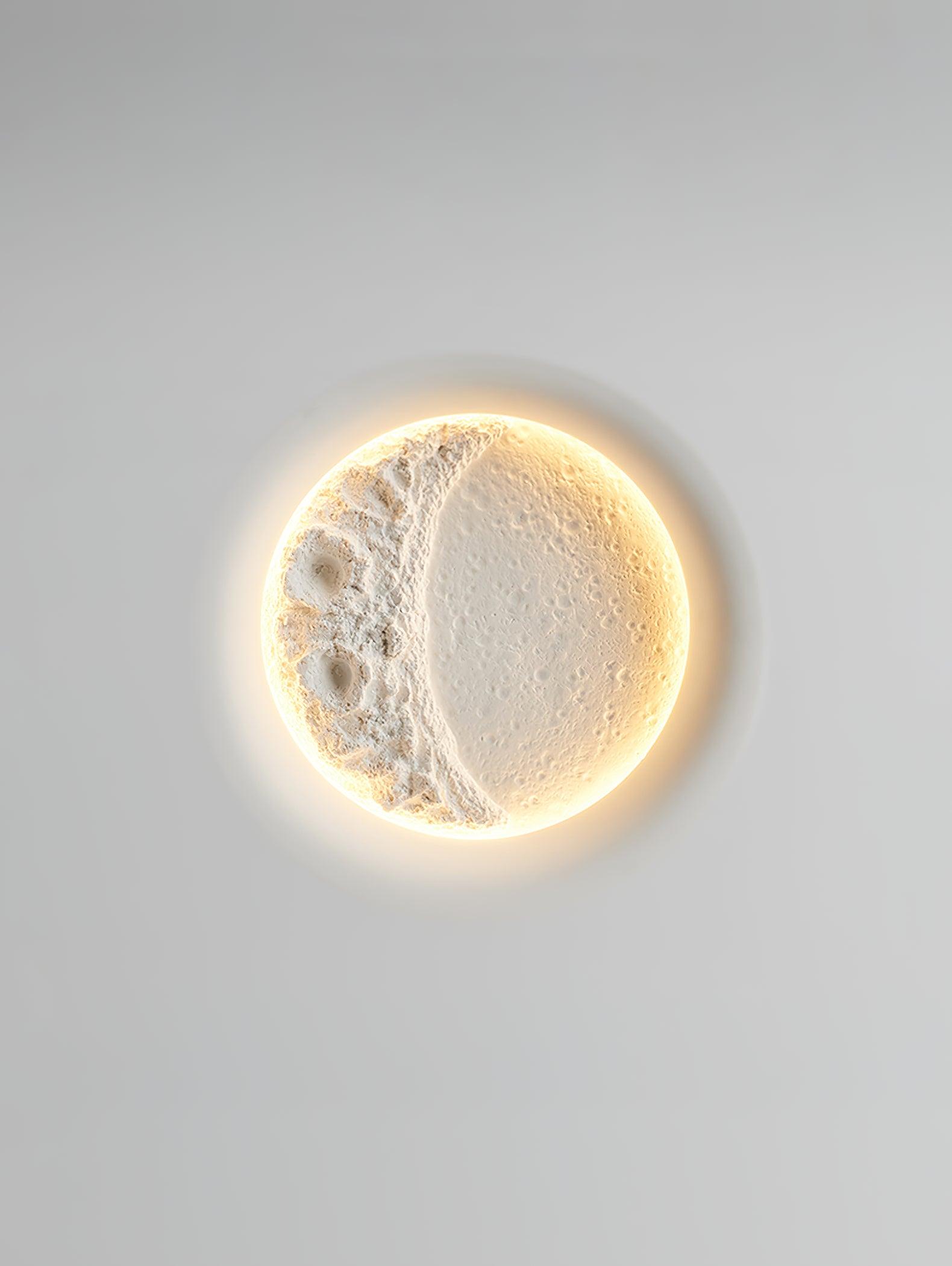Gypsum Moon Wall Lamp - Lamp Outdoor
