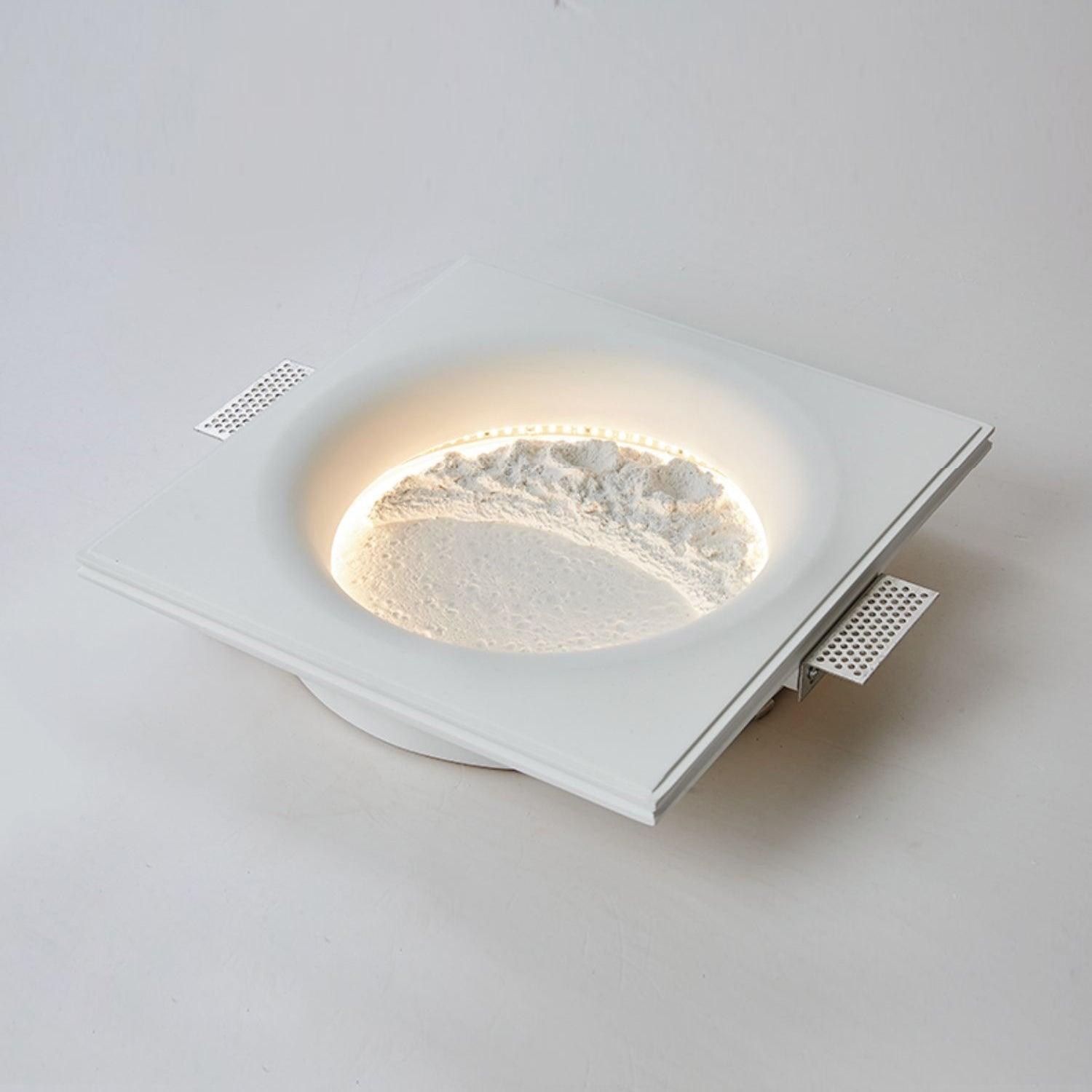 Gypsum Moon Wall Lamp - Lamp Outdoor