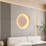 Gypsum Moon Wall Lamp - Lamp Outdoor