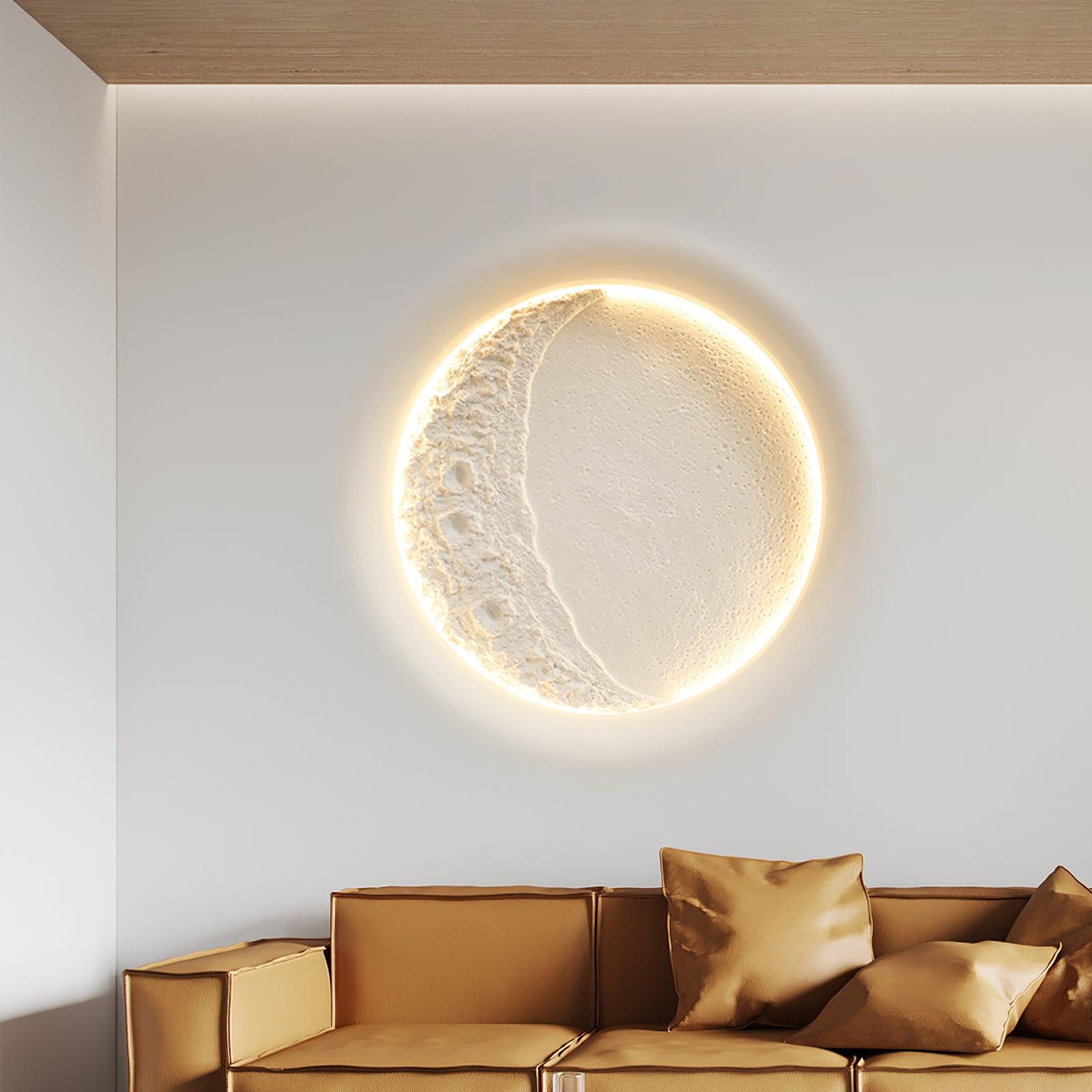 Gypsum Moon Wall Lamp - Lamp Outdoor