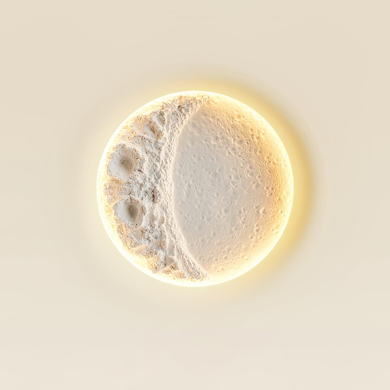 Gypsum Moon Wall Lamp - Lamp Outdoor