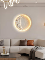 Gypsum Moon Wall Lamp - Lamp Outdoor