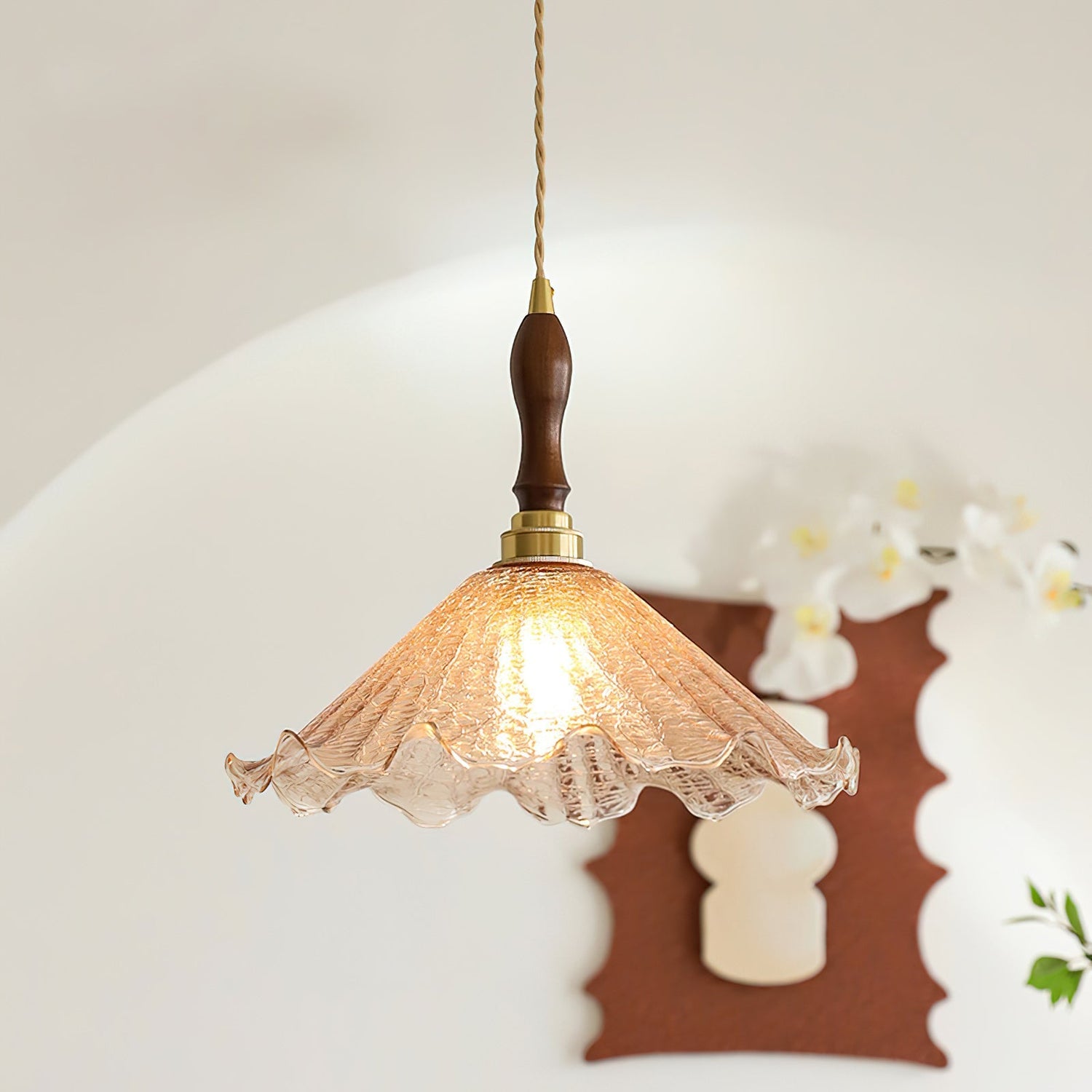 Gyran Retro Glass Pendant Light