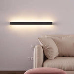 Waterproof Long Linear LED Wall Lamp Outdoor Wall Lights Black Porch Lights - Lamp Outdoor