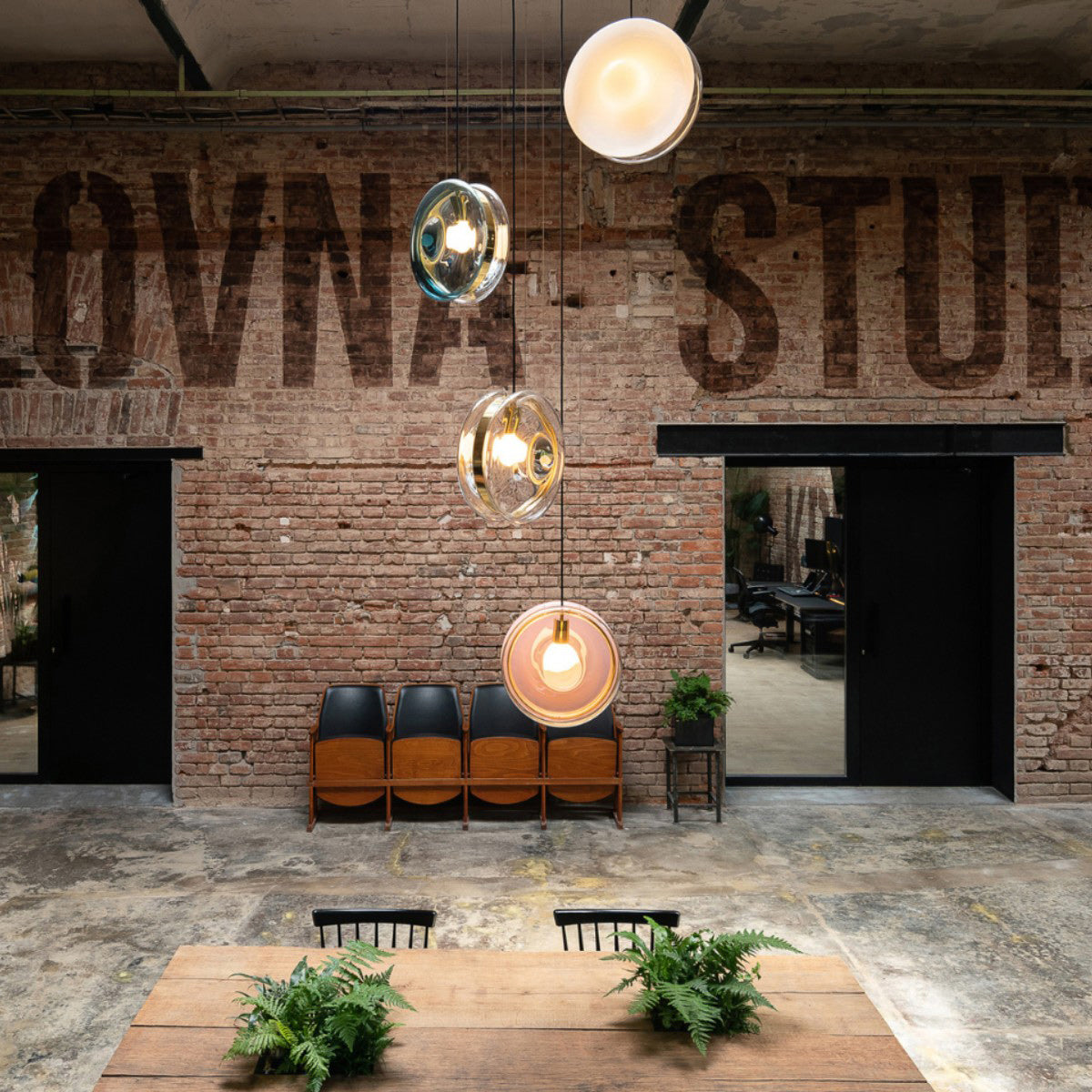 Hailie Contemporary Glass Pendant Light