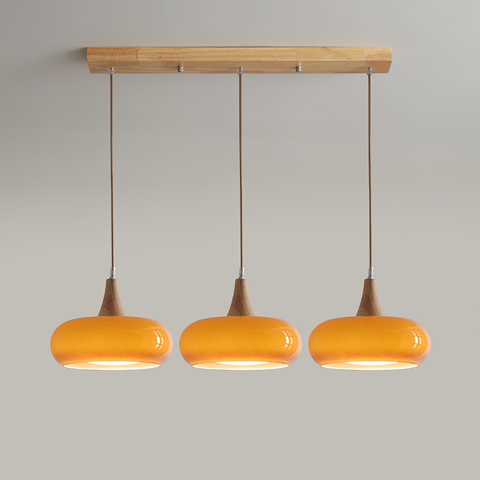 Charlotte Pendant Light Wood - Lamp Outdoor