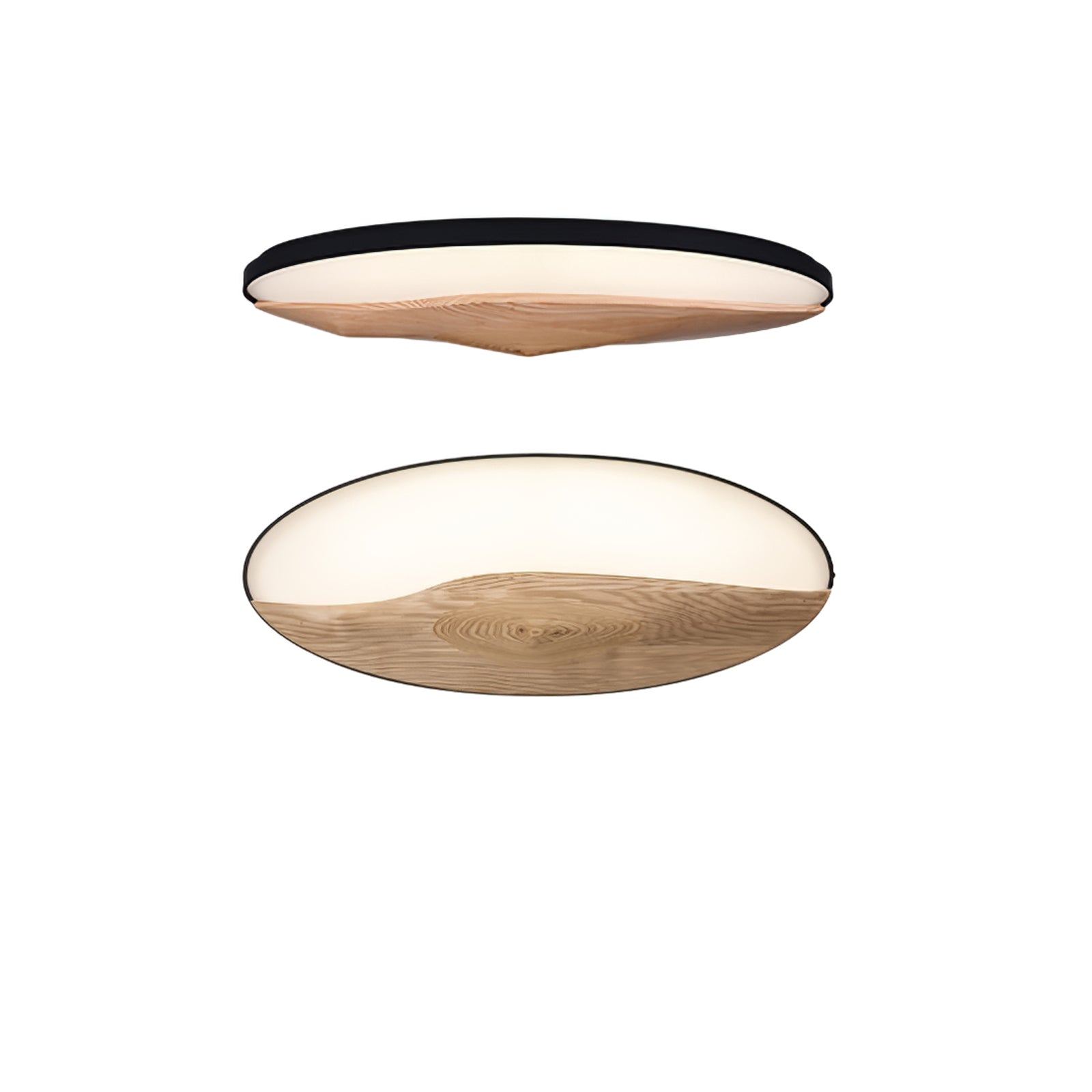Vishaarae Scandi Wooden Ceiling Light - Lamp Outdoor