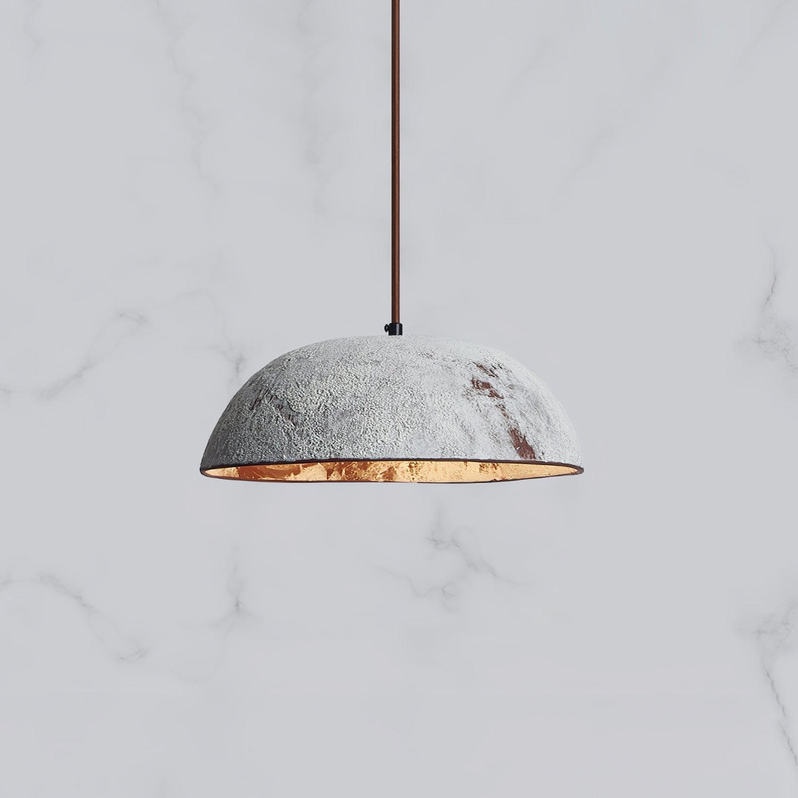 Half Dome Vintage Ceramic Pendant Lamp - Lamp Outdoor