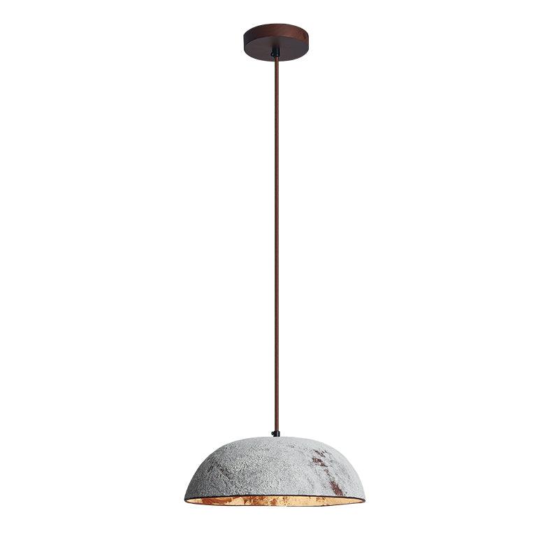 Half Dome Vintage Ceramic Pendant Lamp - Lamp Outdoor