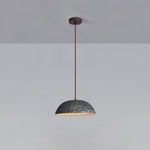 Half Dome Vintage Ceramic Pendant Lamp - Lamp Outdoor