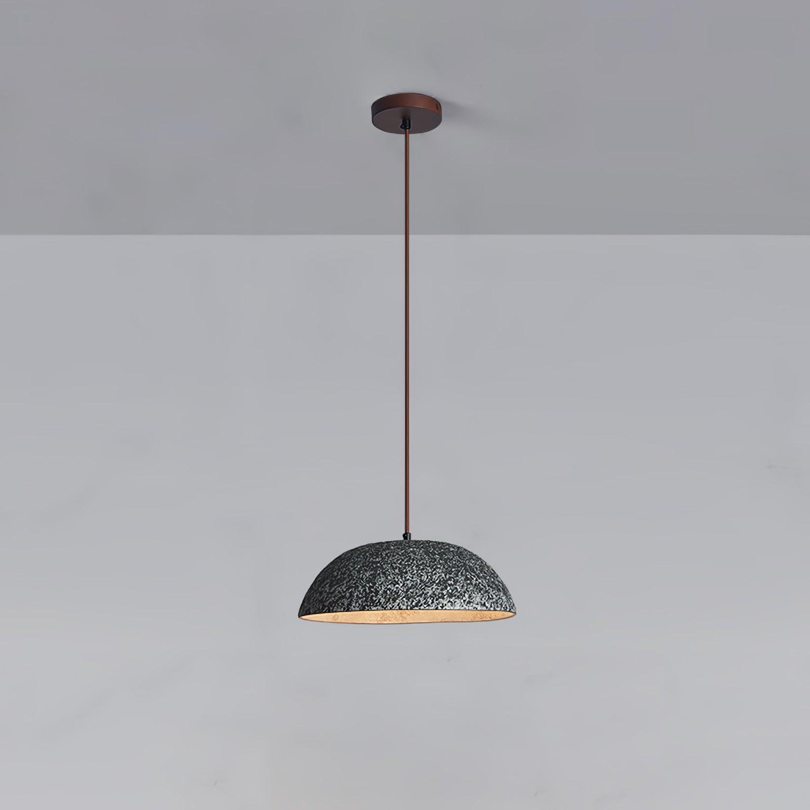 Half Dome Vintage Ceramic Pendant Lamp - Lamp Outdoor
