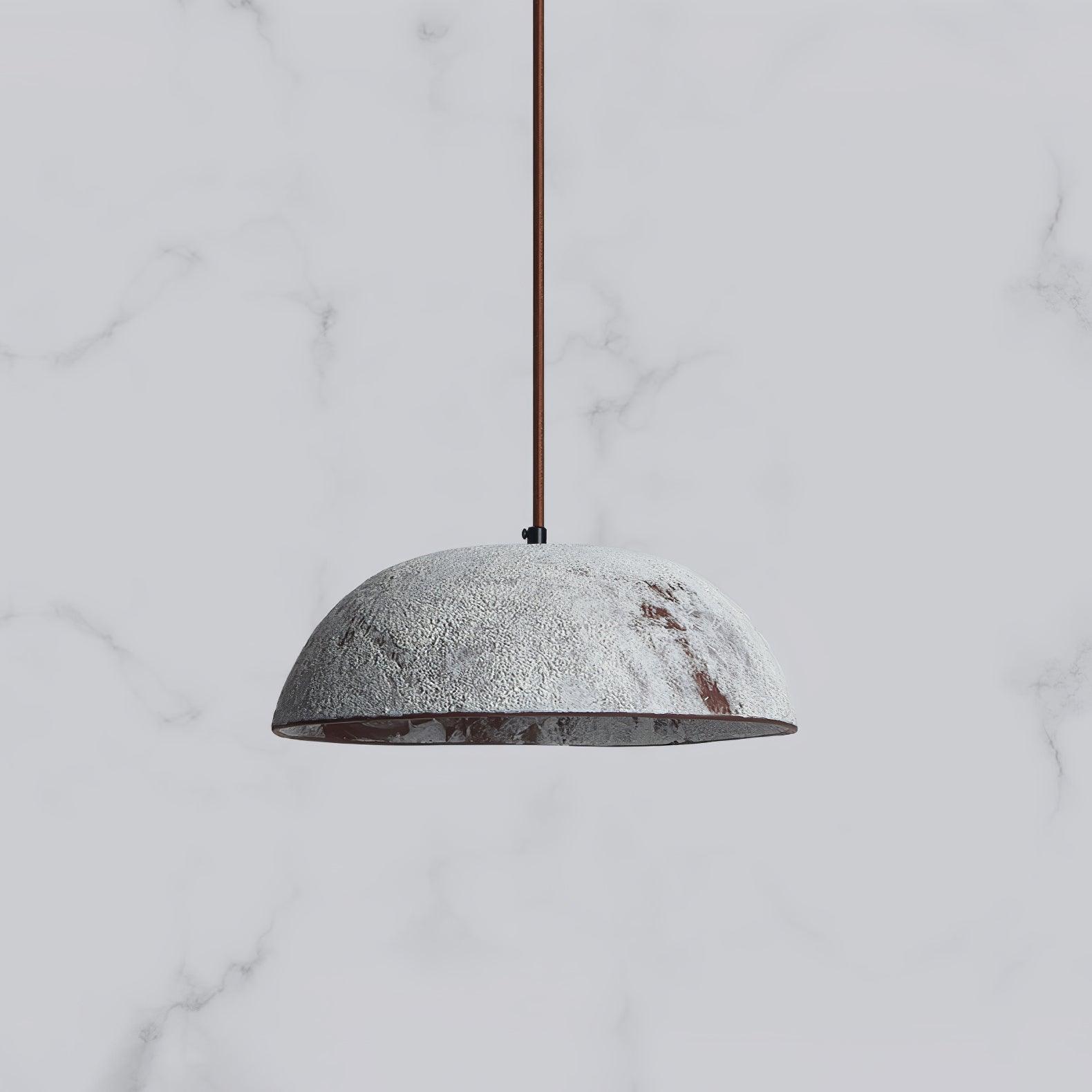 Half Dome Vintage Ceramic Pendant Lamp - Lamp Outdoor