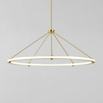 Cascading Ring Circle Pendant Lamp - Lamp Outdoor