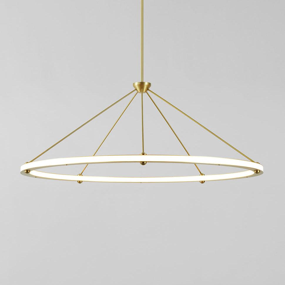 Cascading Ring Circle Pendant Lamp - Lamp Outdoor
