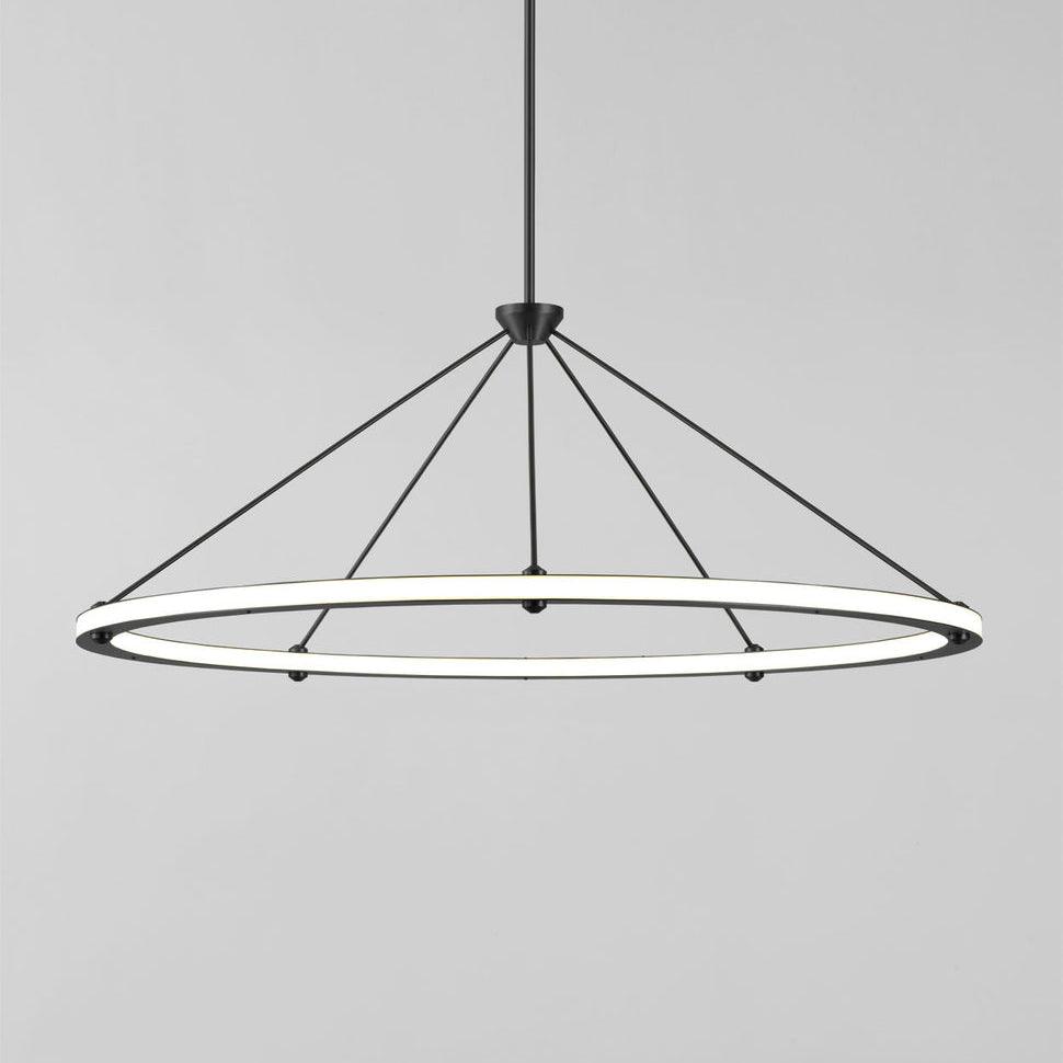 Cascading Ring Circle Pendant Lamp - Lamp Outdoor