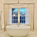 Cascading Ring Circle Pendant Lamp - Lamp Outdoor