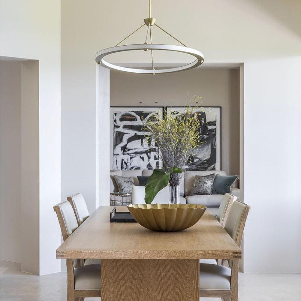 Cascading Ring Circle Pendant Lamp - Lamp Outdoor