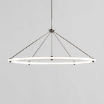 Cascading Ring Circle Pendant Lamp - Lamp Outdoor